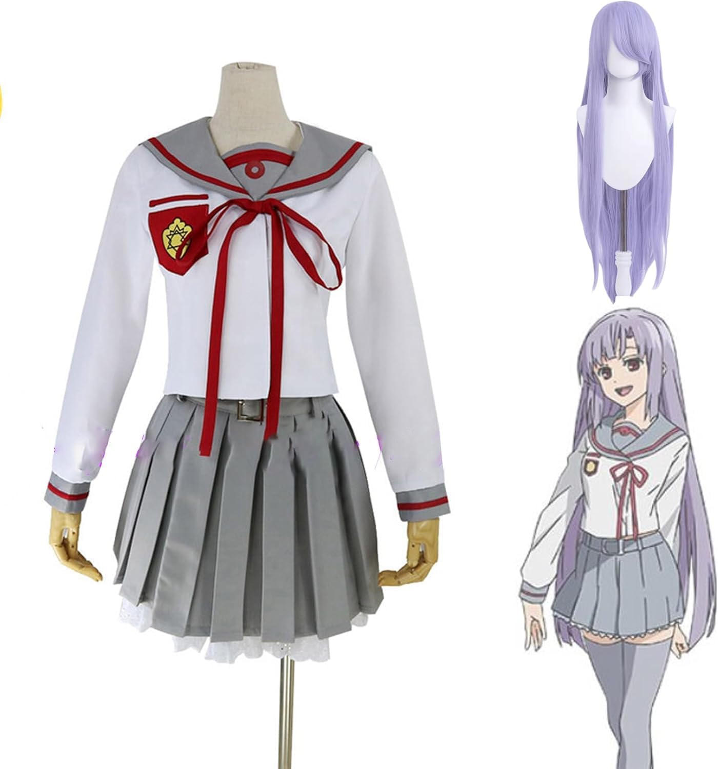 終わりのセラフ コスプレ 柊真昼 ウィッグ付き Amazon.co.jp: LONGSHUMU コスプレ衣装 終わりのセラフ Seraph